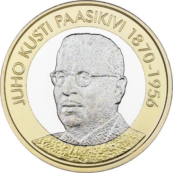 Grote foto finland 5 euro 2017 paasikivi unc verzamelen munten overige