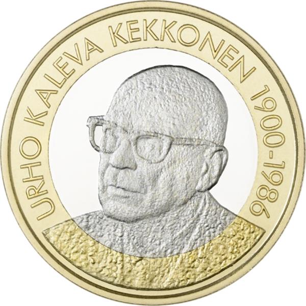 Grote foto finland 5 euro 2017 kekkonen unc verzamelen munten overige