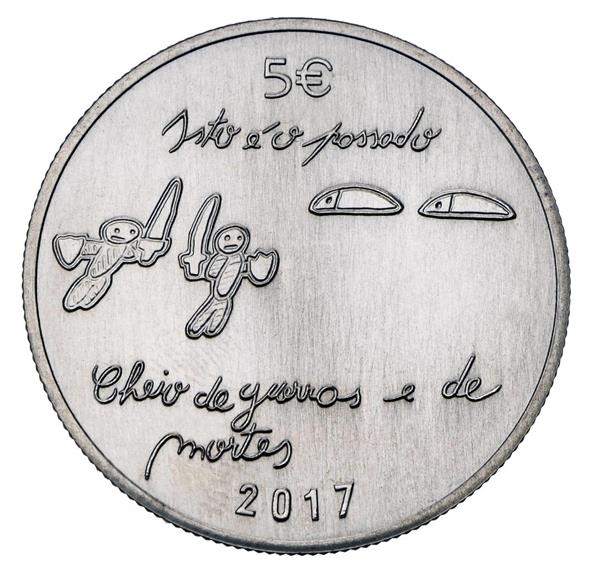 Grote foto portugal 5 euro 2017 de toekomst verzamelen munten overige