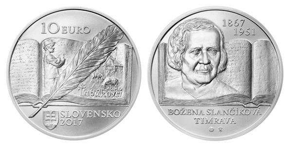 Grote foto slowakije 10 euro 2017 bo ena slanc kov timrava verzamelen munten overige