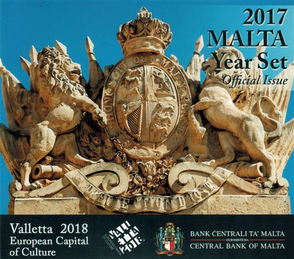 Grote foto malta bu 2017 blister valletta verzamelen munten overige