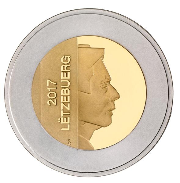 Grote foto luxemburg 5 euro 2017 kikker verzamelen munten overige