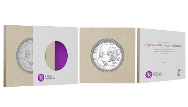 Grote foto finland 20 euro 2018 topelius verzamelen munten overige
