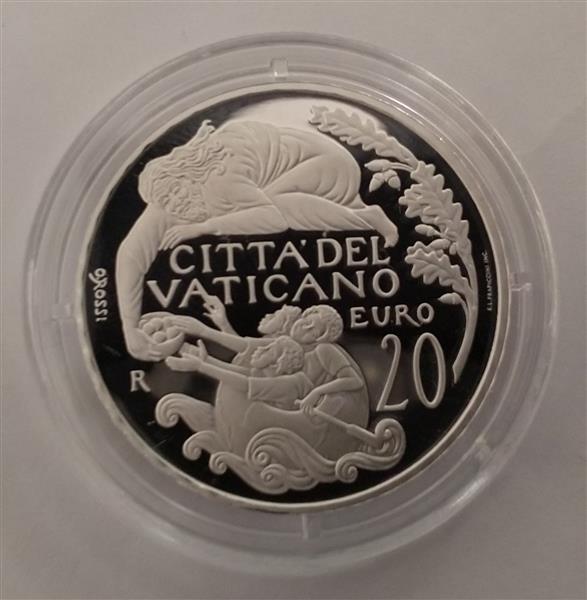 Grote foto vaticaan proofset 2018 20 euro zilver verzamelen munten overige