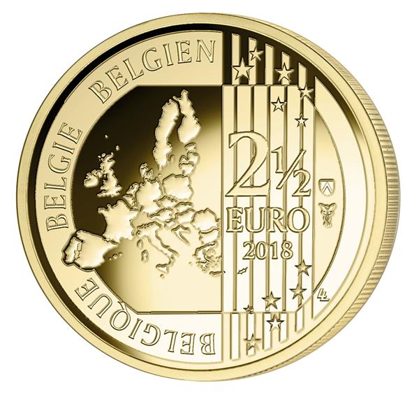 Grote foto belgi 2 5 euro 2018 rode duivels verzamelen munten overige