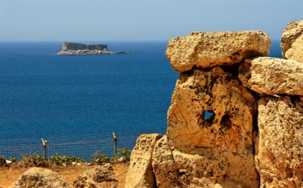 Grote foto malta 2 euro 2018 mnajdra tempels met f in ster verzamelen munten overige