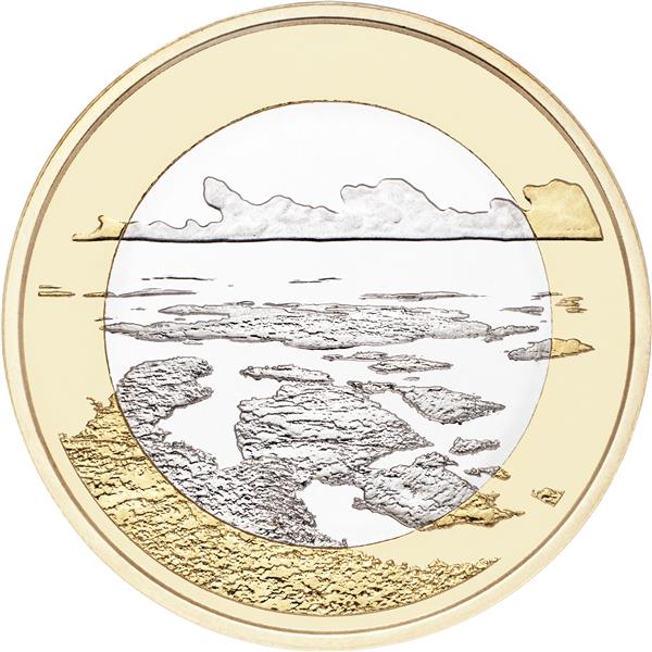 Grote foto finland 5 euro 2018 finse archipel verzamelen munten overige