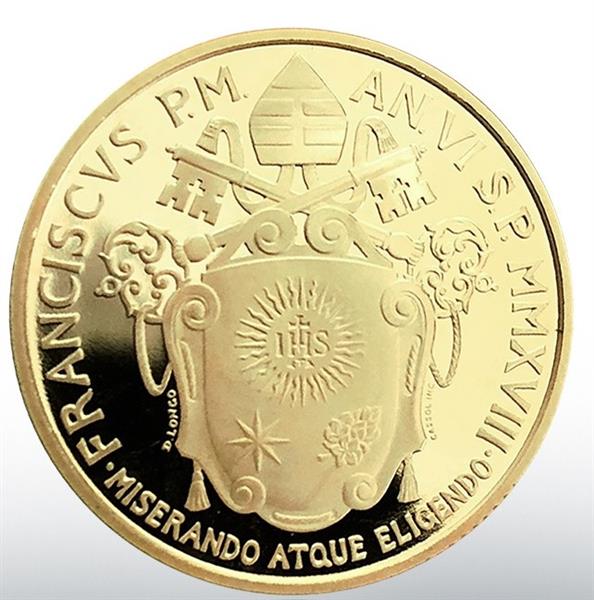 Grote foto vaticaan 20 euro en 50 euro 2018 goud proof verzamelen munten overige