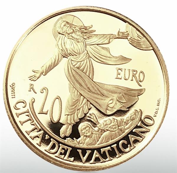 Grote foto vaticaan 20 euro en 50 euro 2018 goud proof verzamelen munten overige