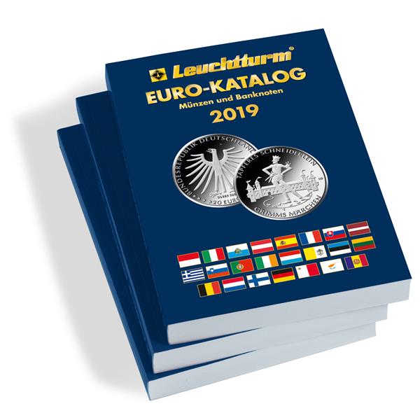 Grote foto leuchtturm euromunten catalogus 2019 duits verzamelen munten overige