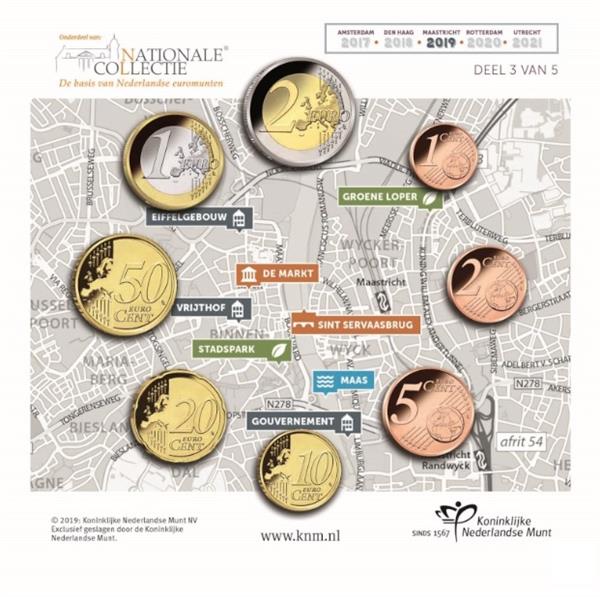 Grote foto nederland unc 2019 maastricht set verzamelen munten overige