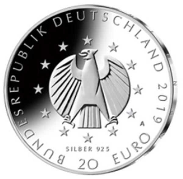 Grote foto duitsland 20 euro 2019 100 jaar grondwet van weimar verzamelen munten overige