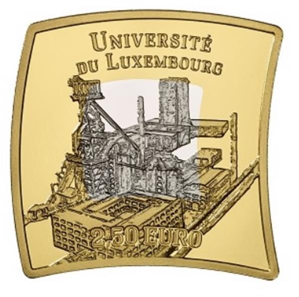 Grote foto luxemburg 2 5 euro 2019 universiteit luxemburg verzamelen munten overige