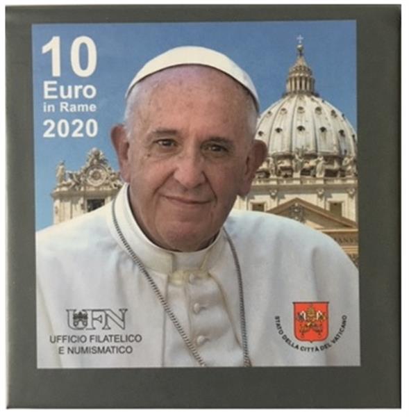 Grote foto vaticaan 10 euro 2020 de pieta michelangelo kunst en geloof verzamelen munten overige