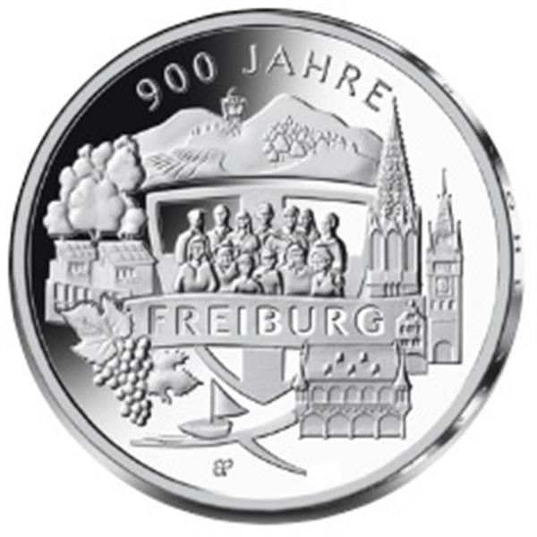 Grote foto duitsland 20 euro 2020 900 jaar freiburg verzamelen munten overige