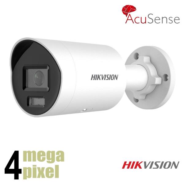 Grote foto hikvision 4mp acusense ip camera 2.8mm 40m nachtzicht darkfighter microfoon 2cd2046g2h iu audio tv en foto videobewakingsapparatuur