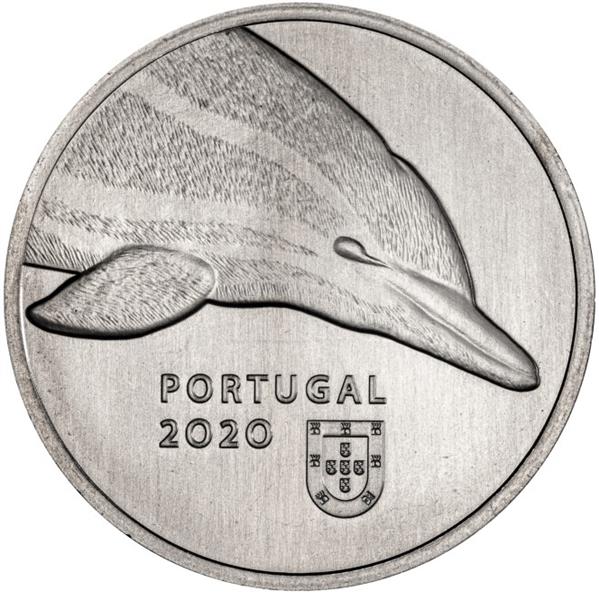 Grote foto portugal 5 euro 2020 dolfijn verzamelen munten overige