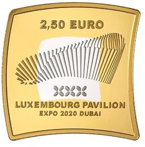 Grote foto luxemburg 2 5 euro 2020 expo dubai 2020 verzamelen munten overige