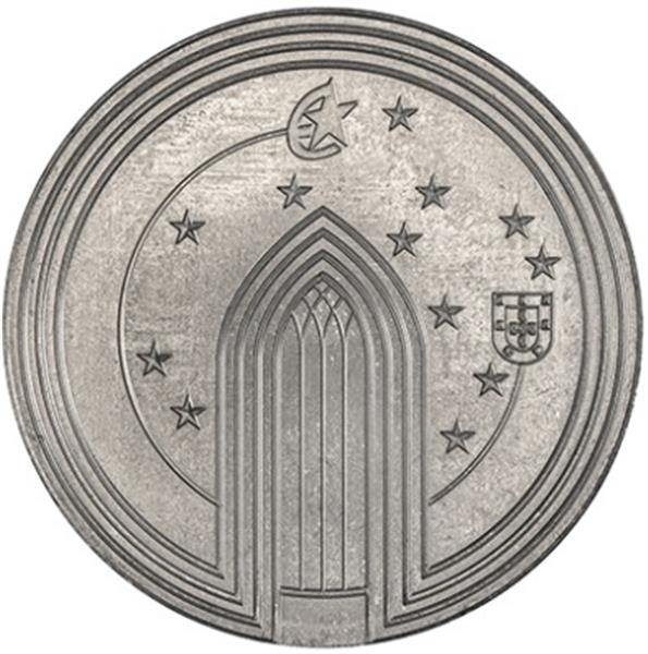 Grote foto portugal 5 euro 2020 gotische bouwkunst verzamelen munten overige