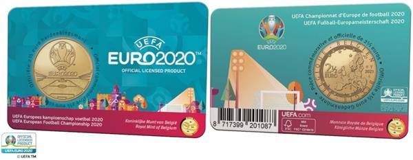 Grote foto belgi 2 5 euro 2021 het ek 2020 coincard nederlands verzamelen munten overige