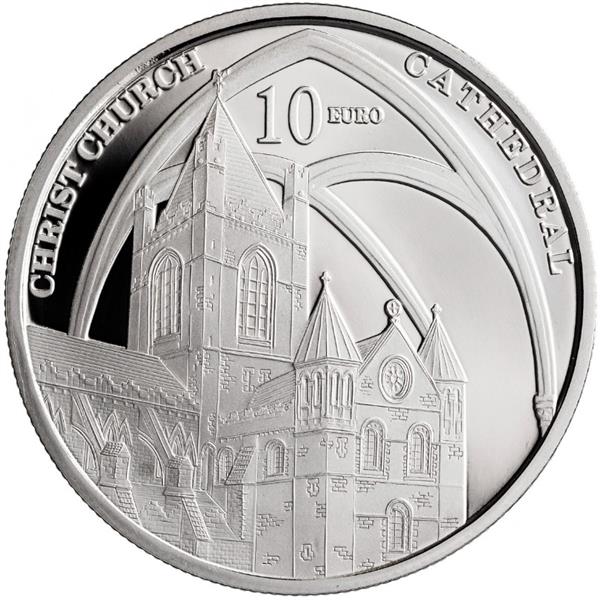 Grote foto ierland 10 euro 2020 gotische bouwkunst verzamelen munten overige