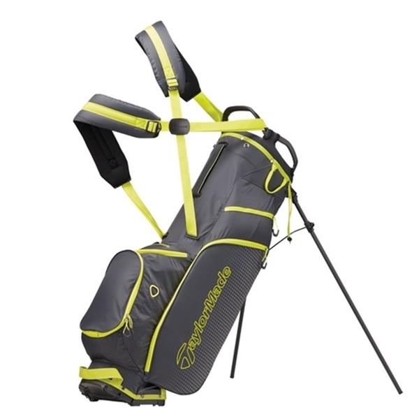 Grote foto taylormade tm19 lite tech 3.0 carrybag black lime sport en fitness golf