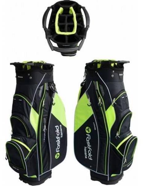 Grote foto fastfold cartbag hanana black green sport en fitness golf