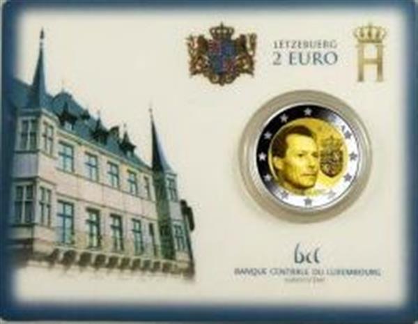Grote foto luxemburg 2 euro 2010 wapen van henri coincard verzamelen munten overige