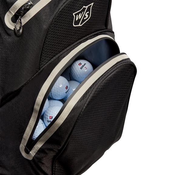 Grote foto wilson staff exo dry cartbag black sport en fitness golf