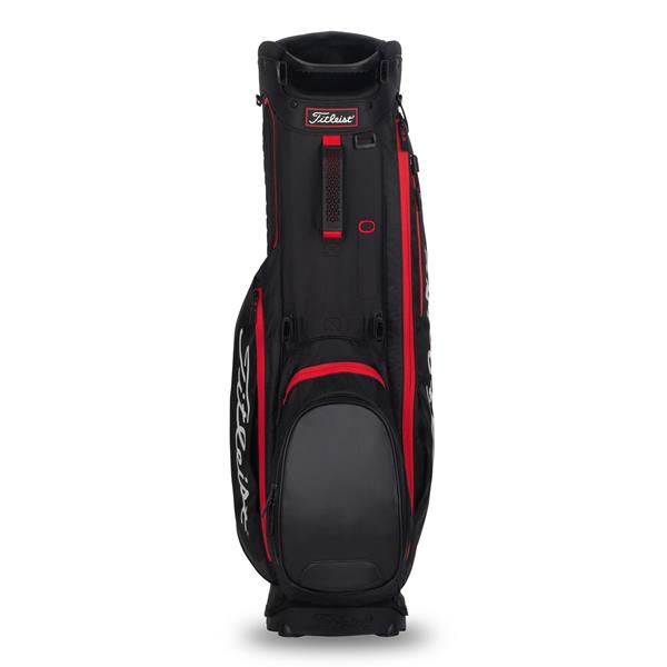 Grote foto titleist players 4 standbag black black red sport en fitness golf