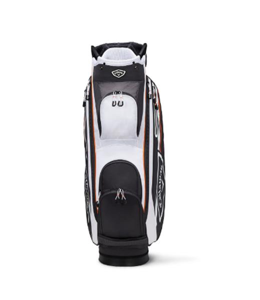 Grote foto callaway chev 14 cartbag charcoal white sport en fitness golf