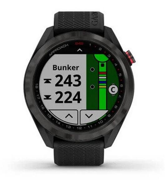 Grote foto garmin approach s42 golf gps black carbon gray sport en fitness golf