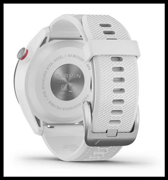 Grote foto garmin approach s42 golf gps white stain steel sport en fitness golf