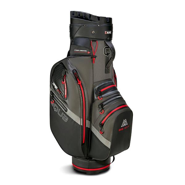 Grote foto big max aqua silencio 4 charcoal black red sport en fitness golf