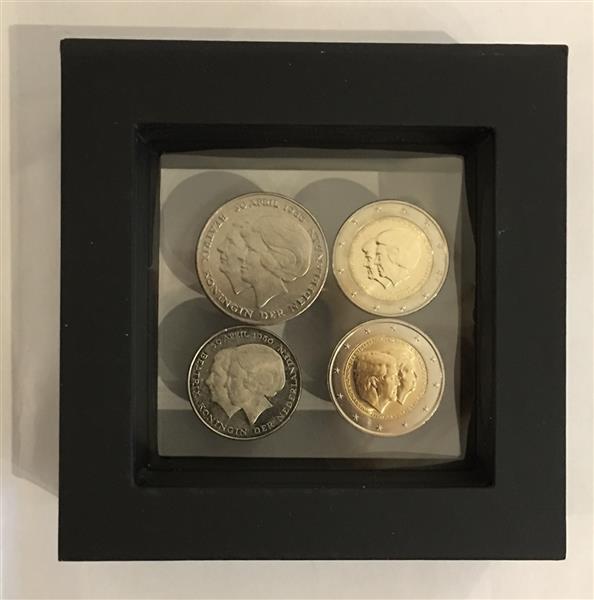 Grote foto nederland 2 euro 2014 dubbelportretset verzamelen munten overige