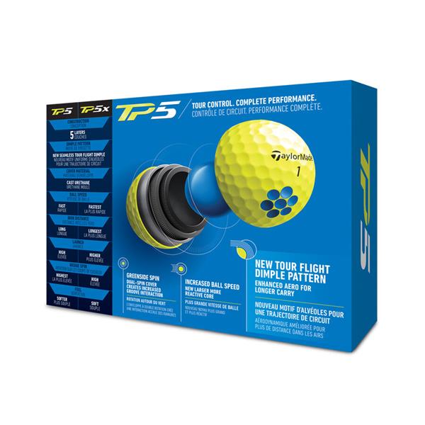 Grote foto taylormade tp5 geel sport en fitness golf