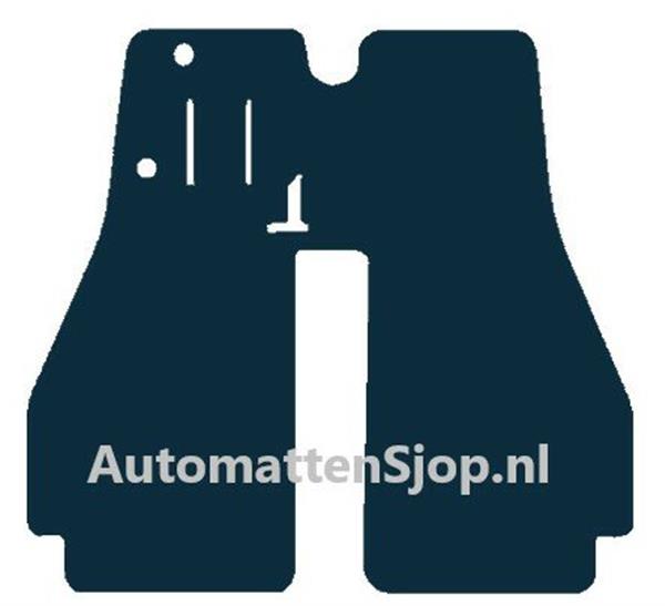 Grote foto extreem luxe velours zwart automatten porsche pre a 356 1948 1952 auto onderdelen overige auto onderdelen