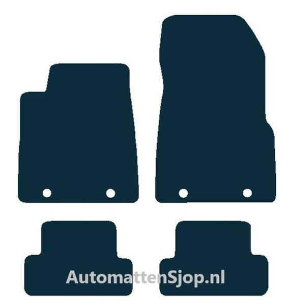 Grote foto luxe velours zwart automatten mini cooper cooper s j01 2024 heden auto onderdelen overige auto onderdelen