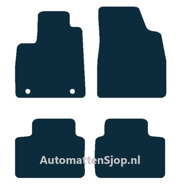 Grote foto luxe velours zwart automatten mg3 hybrid 2024 heden auto onderdelen overige auto onderdelen
