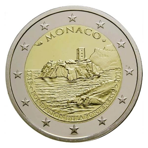 Grote foto monaco 2 euro 2015 800 jaar vesting monaco verzamelen munten overige