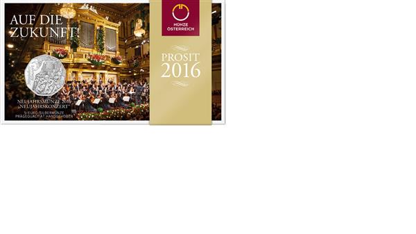Grote foto oostenrijk 5 euro 2016 nieuwjaarsconcert zilver verzamelen munten overige