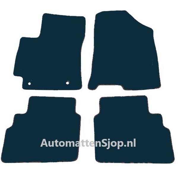 Grote foto super luxe velours donkergrijs automatten hyundai kona electric ev 2023 heden auto onderdelen overige auto onderdelen