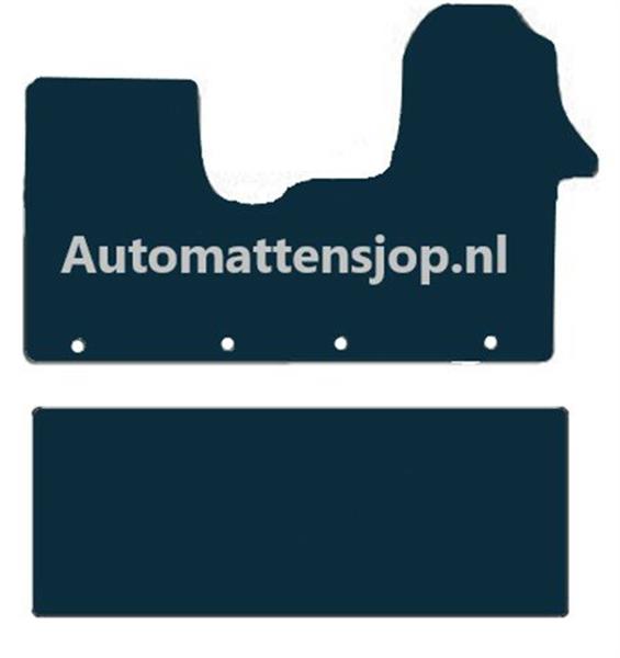 Grote foto luxe velours zwart automatten renault trafic verlengde achtermat 2014 heden auto onderdelen overige auto onderdelen