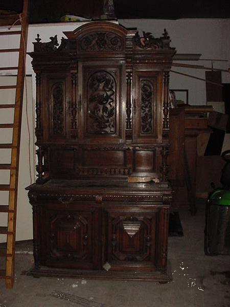 Grote foto antieke henry deux kast 1870 antiek en kunst stoelen en banken
