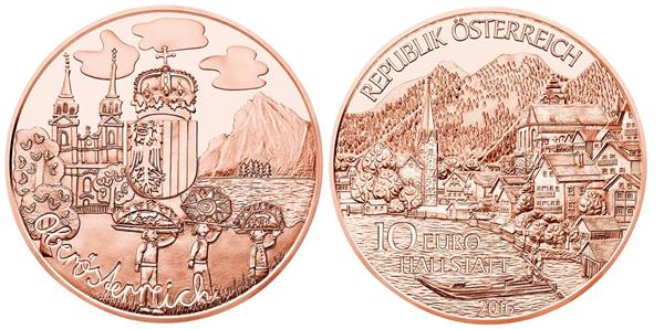 Grote foto oostenrijk 10 euro 2016 opper oostenrijk koper verzamelen munten overige