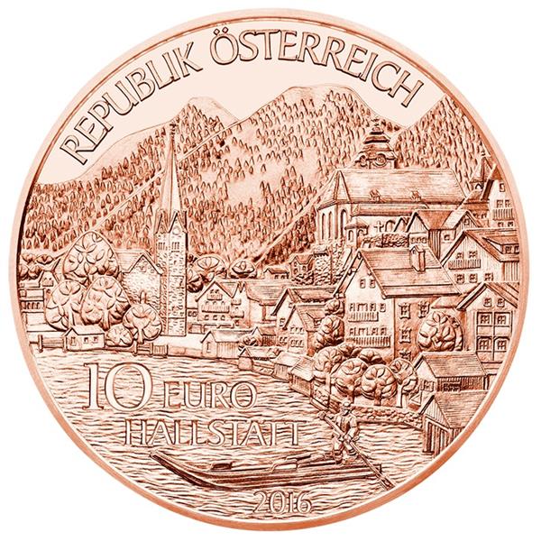 Grote foto oostenrijk 10 euro 2016 opper oostenrijk koper verzamelen munten overige
