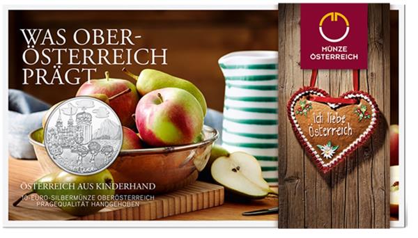 Grote foto oostenrijk 10 euro 2016 opper oostenrijk zilver verzamelen munten overige
