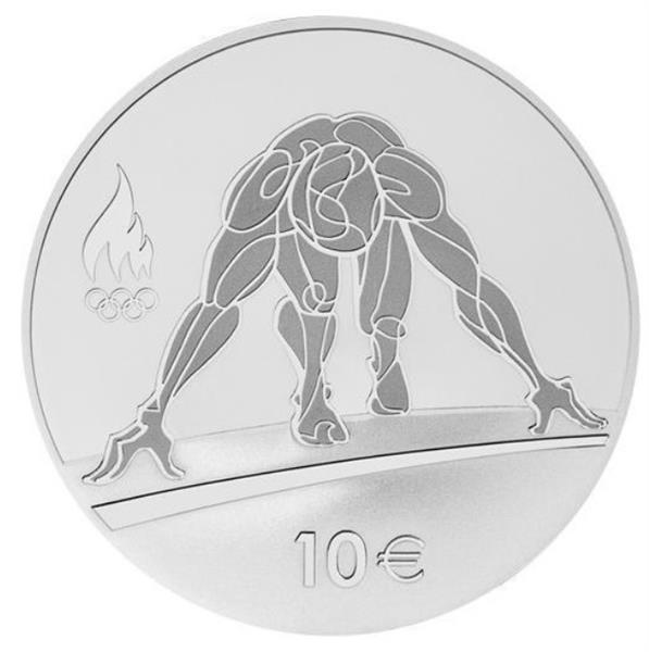 Grote foto estland 10 euro 2016 olympische spelen verzamelen munten overige