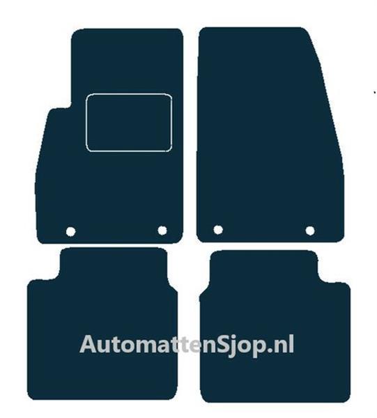 Grote foto luxe velours donkergrijs automatten saab 9 5 aero 2001 2005 auto onderdelen overige auto onderdelen