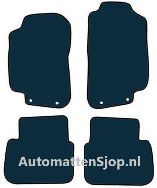 Grote foto super luxe velours donkergrijs automatten saab 9 5 ys3e 1997 2012 auto onderdelen overige auto onderdelen